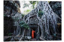 Gallery print Temple in the jungle, Angkor