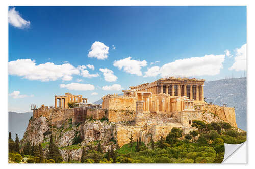 Vinilo para la pared La Acrópolis de Atenas, Grecia