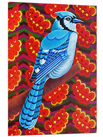 Foam board print Blue jay