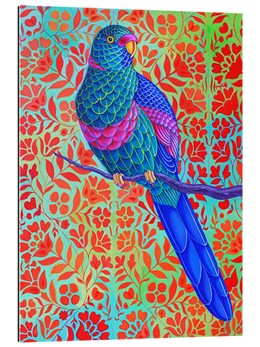 Galleritryck Blue parrot