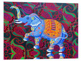 Foam board print Indian elephant