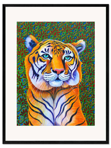 Framed art print Tiger