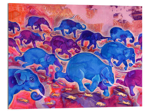 Gallery print Elephants