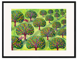Framed art print Orchard