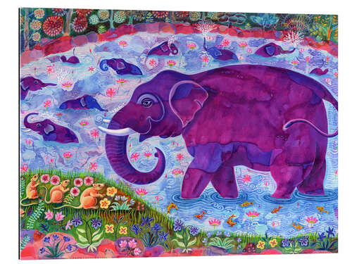 Gallery print Elephant and mice