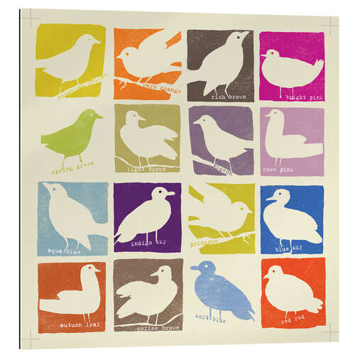 Gallery print Pop Art Birds