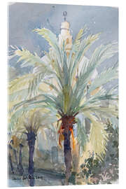 Obraz na szkle akrylowym Old City Palms I, Jerusalem - Lucy Willis