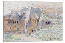 Magnettafel Antike Gräber im Kidrontal, Jerusalem