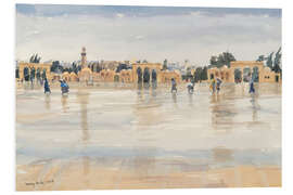 Foam board print Wind and Rain on the Temple Mount, Jerusalem