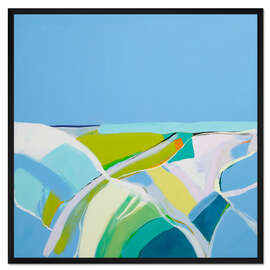 Gerahmter Kunstdruck Wechsel der Jahreszeit