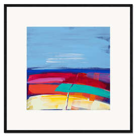 Framed art print Sunshine in winter