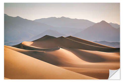 Wall sticker Sand dunes in Death Valley