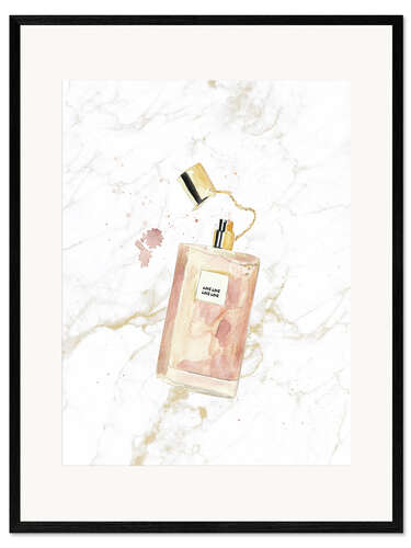 Framed art print Iconic perfume Flacon Love
