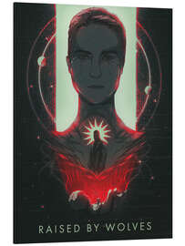 Magnettafel Raised by Wolves