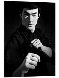 Acrylglas print Bruce Lee