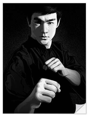 Wall sticker Bruce Lee