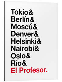 Magnettafel Haus des Geldes - Namen