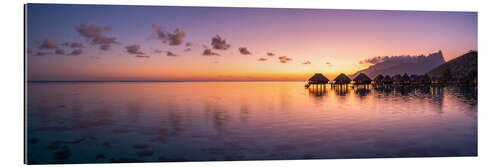 Galleriprint Romantic sunrise in the South Pacific