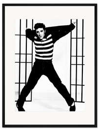Gerahmter Kunstdruck Elvis - Jailhouse Rock I