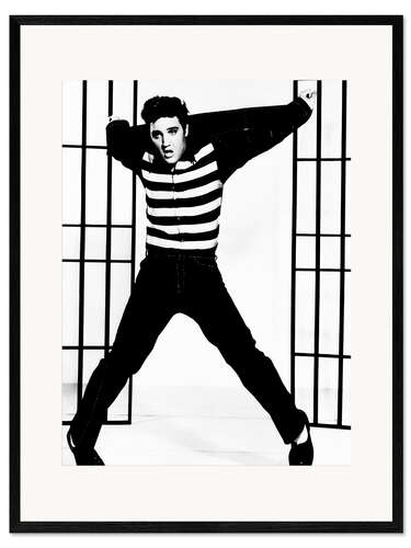 Kehystetty taidepainatus Elvis - Jailhouse Rock I
