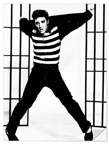 Vinilo para la pared Elvis - Jailhouse Rock I