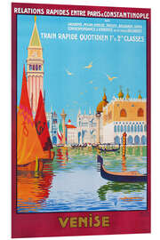 Foam board print Venice