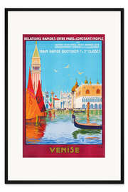 Gerahmter Kunstdruck Venedig