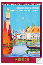 Selvklebende plakat Venice