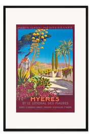 Gerahmter Kunstdruck Hyères