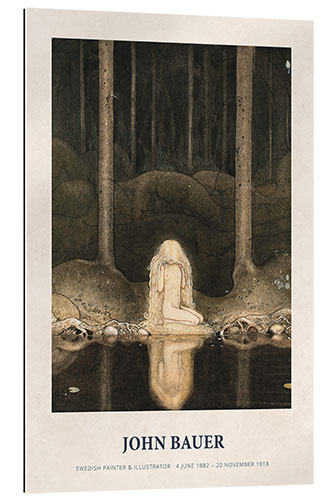 Gallery print Princess Tuvstarr is still sitting there wistfully looking into the water