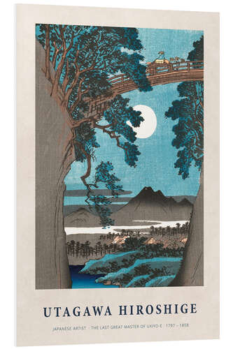 Obraz na PCV The Monkey Bridge in Kai Province, 1842