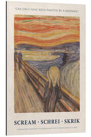 Magnettafel Can only have been Painted by a Madman