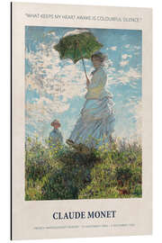 Magnettafel What Keeps my Heart Awake is Colourful Silence