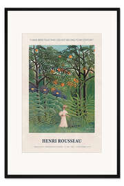 Gerahmter Kunstdruck I Do Not Belong to My Century