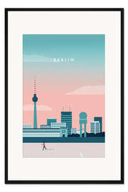 Gerahmter Kunstdruck Berlin