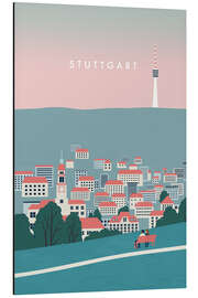 Magnettafel Stuttgart