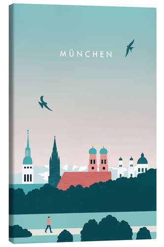 Leinwandbild München