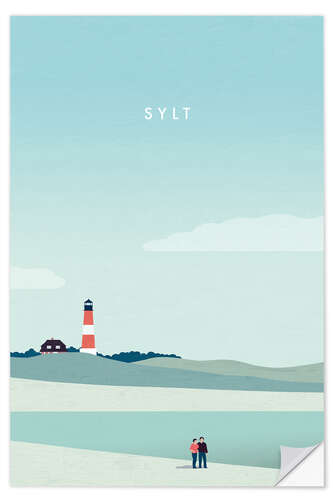 Wandsticker Sylt