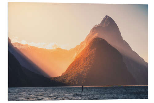 Obraz na PCV Milford Sound