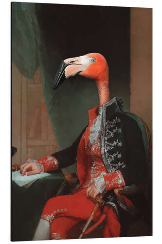 Alubild Flamingo del Flamenco