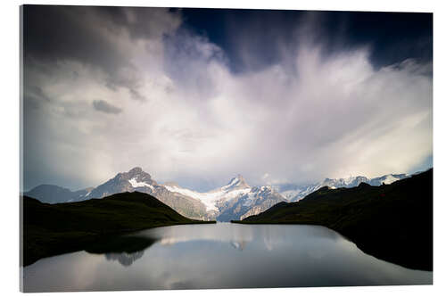 Akryylilasitaulu Clouds over Bachalpsee