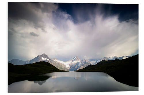 Cuadro de PVC Nubes sobre Bachalpsee