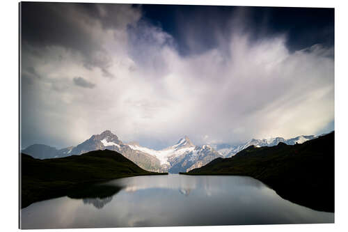 Gallery print Clouds over Bachalpsee