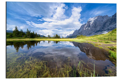 Alubild Grosse Scheidegg Pass, Berner Alpen, Schweiz