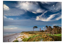 Magnettafel Sommerabend auf dem Darß