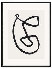 Gerahmter Kunstdruck Sersa