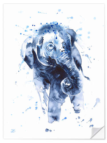 Wall sticker Elephant Calf