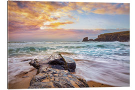 Gallery Print Wilder Strand in Cornwall