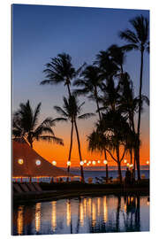 Gallery print Sunset in paradise