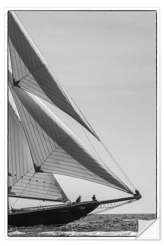 Selvklebende plakat Sailing ship parade